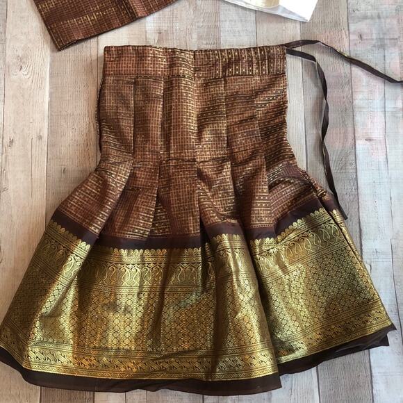 Traditional Indian Girl’s Lengha 3pc Skirt Set (76) - Picture 2 of 9